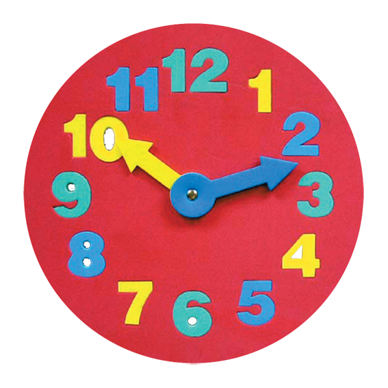 1602 › Foam Clock Puzzle