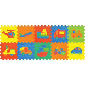 1007 › Vehicles Puzzle Mat