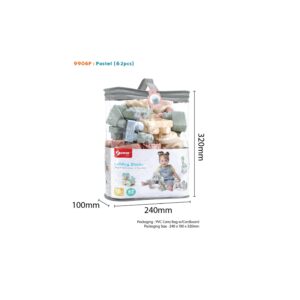9906P - SUNTA PASTEL BLOCKS (62PCS)