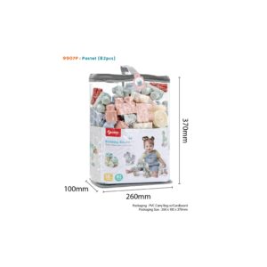 9907P - SUNTA PASTEL BLOCKS (82PCS)