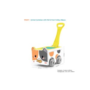 9962CT - SUNTA BLOCKS - CAT CONTAINER TROLLEY (30PCS)