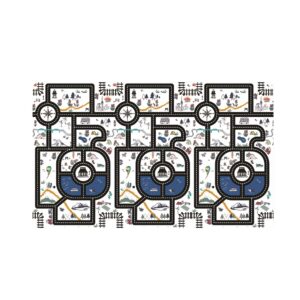 3044R(S) / 3044R  - UPTOWN WITH ROAD TRACK PLAY MAT