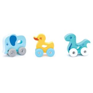 3505B - PUSH & PLAY SOFT TOY : ANIMAL