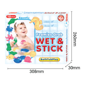 1322 - PRINTED BATHTUB TOY: AQUATIC