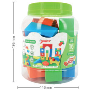 1729 - FOAM BLOC (16PCS)