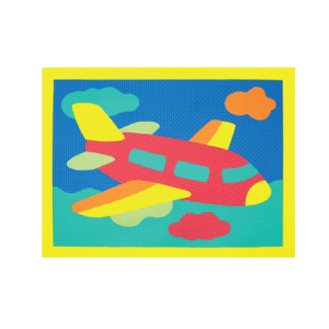 1627 -  Plane Foam Fun Puzzle