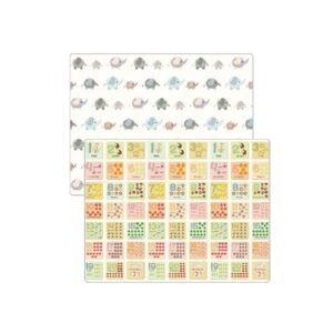 3075/81R- NUMBER & ELEPHANT JUMBO MAT