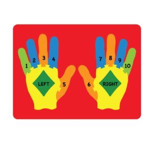 1605 -  Palm with Numbers Foam Fun Puzzle