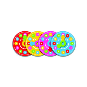 1607B3 -  Clock Foam Puzzle