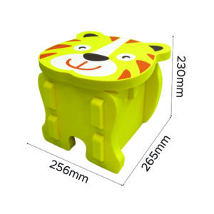 2013 -  Tiger Animal Puzzle Stool