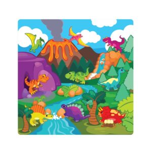 3065R - Dinosaur Printed Roll Mat