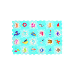 3102 - Ocean + Number Printed Puzzle Mat (24pcs)