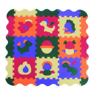 5516N - DRAGON PUZZLE MAT WITH BORDERS